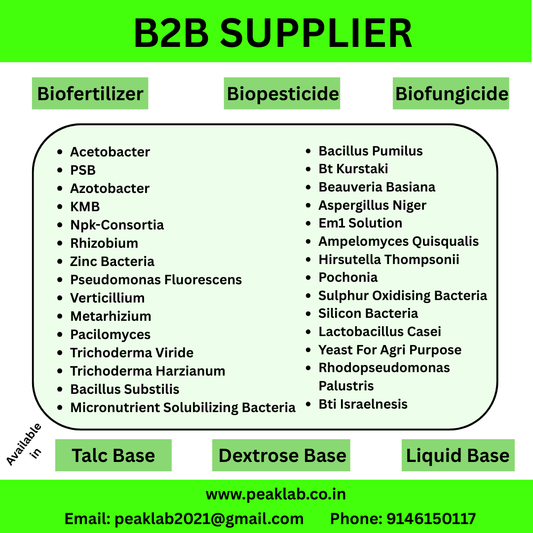 TOP B2B Supplier of Biofertilizers in India