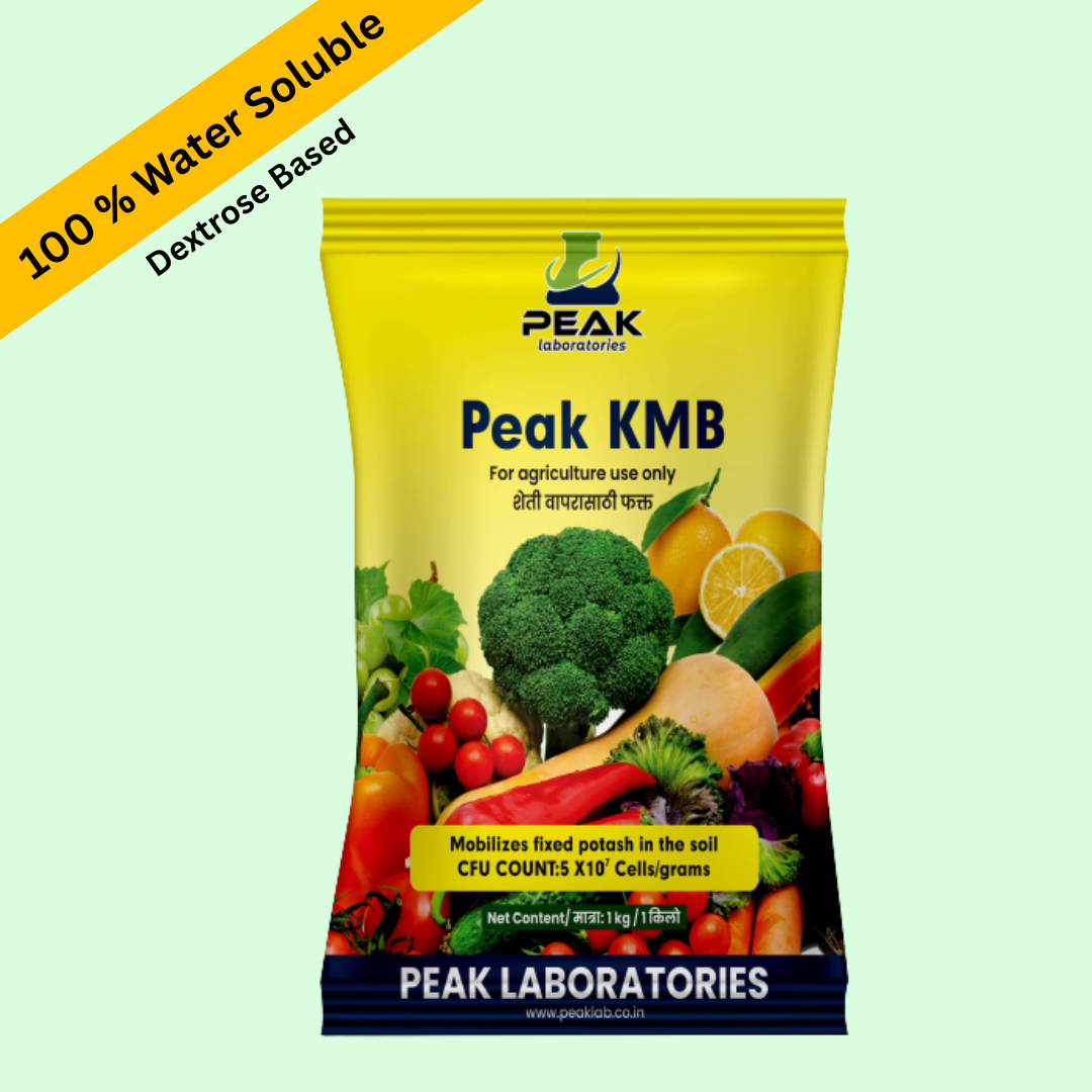 PEAK KMB: Potassium Mobilizing Bacteria 1 Kg Packet (Dextrose) (FREE HOME DELIVERY)