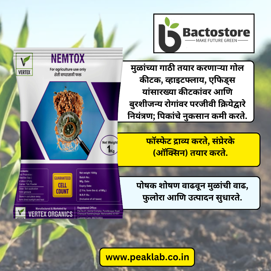 NEMTOX 1 Kg Packet (Dextrose) Pacilomyces