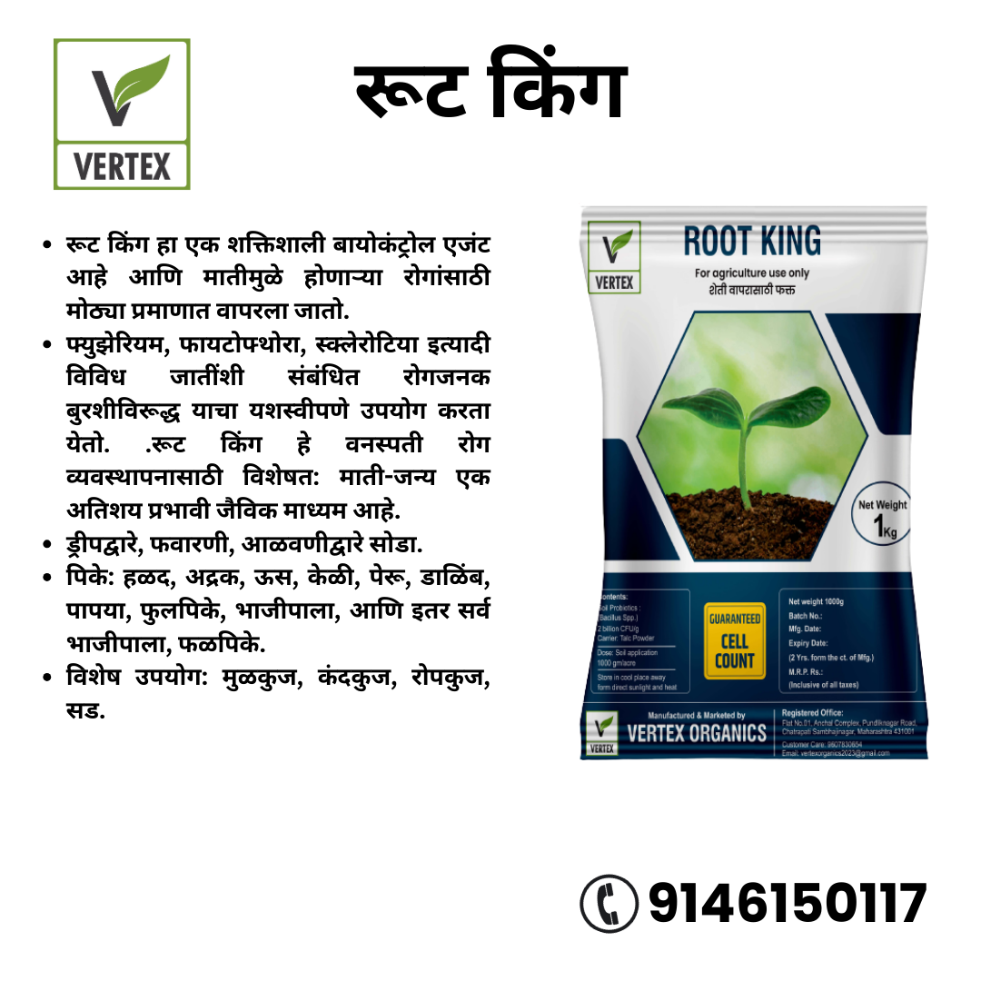रूट किंग 1 किलो पैकेट (टैल्क)