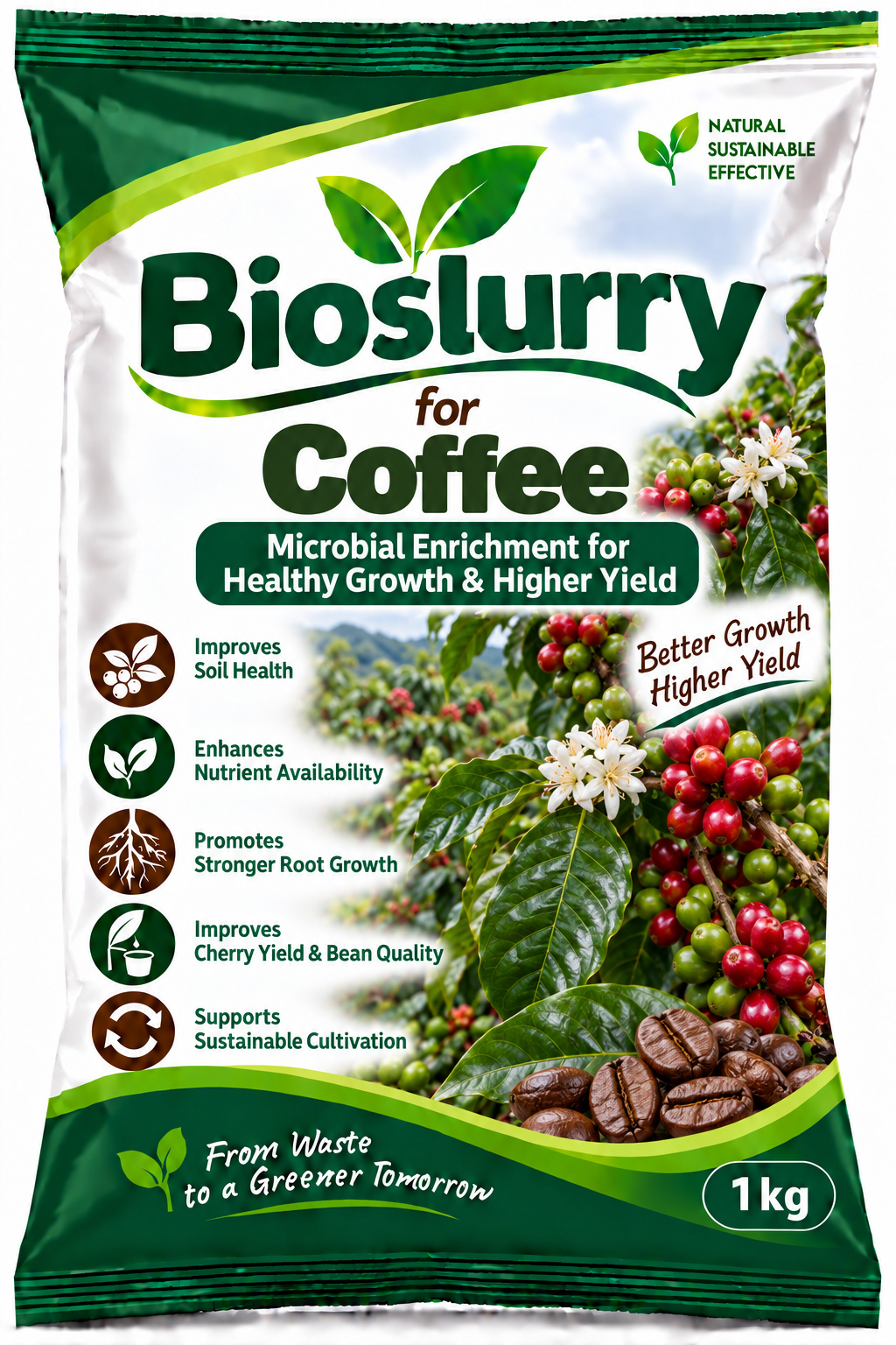 Bioslurry for Coffee