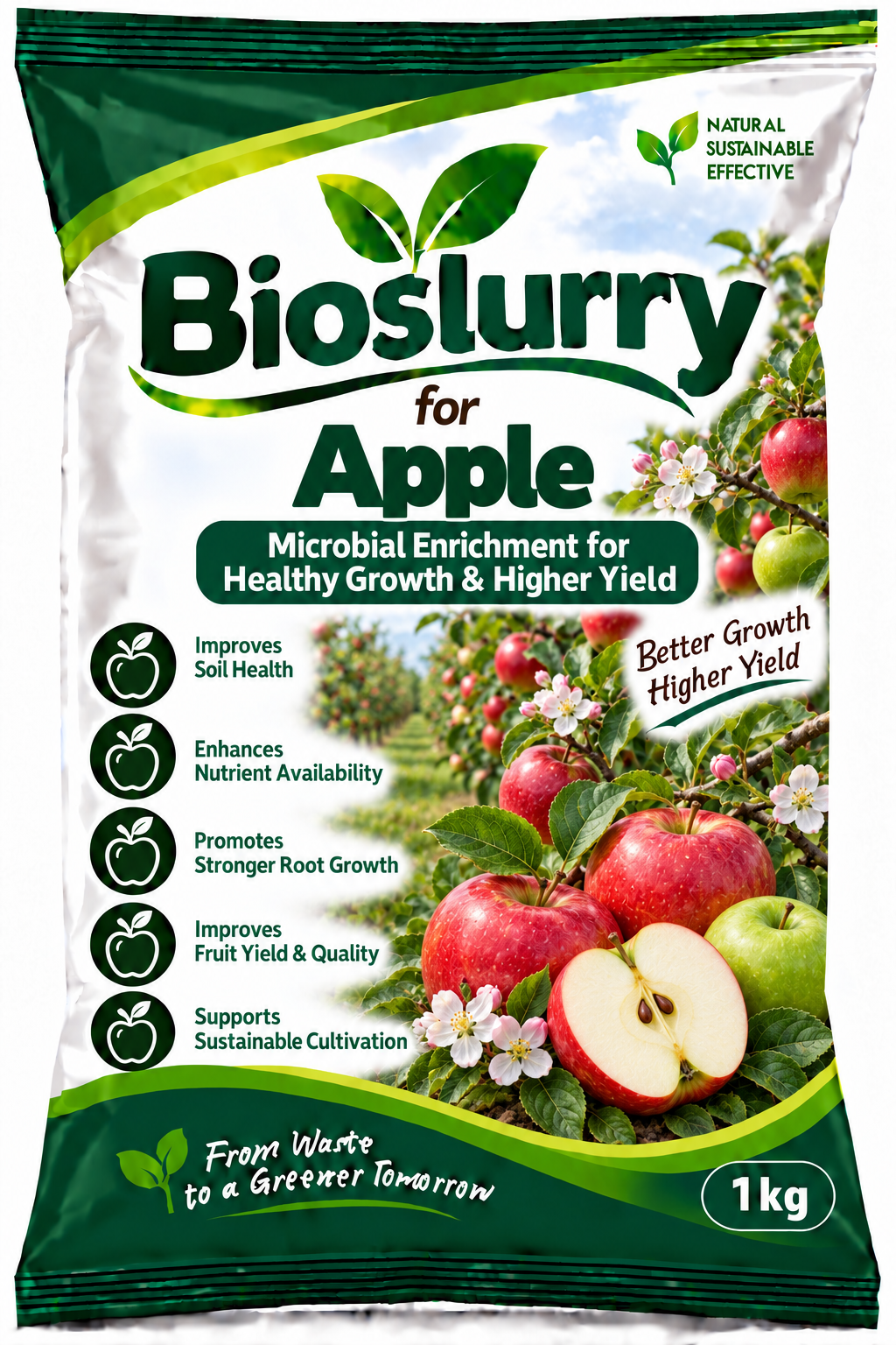 Bioslurry for Apple