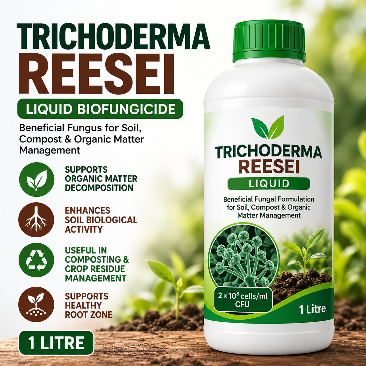 Trichoderma reesei liquid 1 ltr