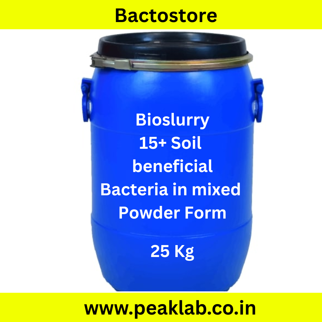 Bio Slurry 15+ beneficial microorganisms Consortia Powder 25 Kg drum