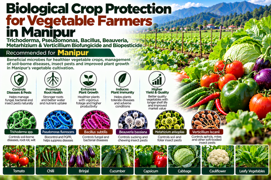 Biological Crop Protection for Vegetable Farmers in Manipur