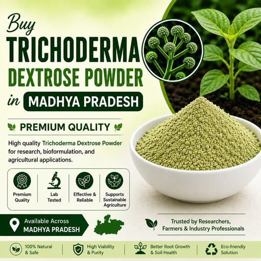 Buy Trichoderma Dextrose Powder Online in Madhya Pradesh | Agricultural Biofungicide