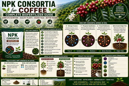 NPK Consortia for Coffee Plantation: Complete Biological Nutrition for Higher Coffee Yield
