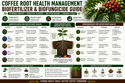 Coffee Root Health Management with Beneficial Microbes for Higher Yield