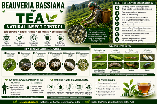 Beauveria bassiana for Tea Insect Control: Natural Biopesticide for Healthy Tea Plantations