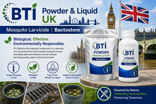 BTI Powder & Liquid in the UK | Biological Mosquito Larvae Control