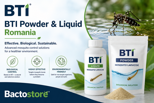 BTI Powder & Liquid in Romania | Biological Mosquito Control