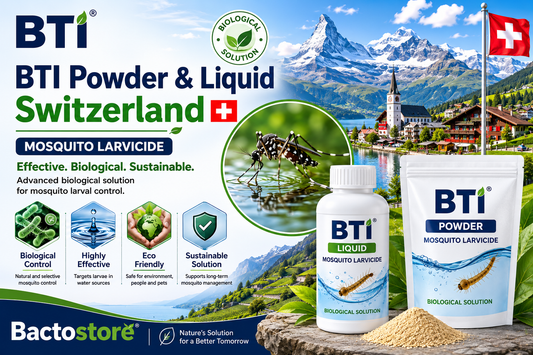 BTI Powder & Liquid in Switzerland | Biological Mosquito Control