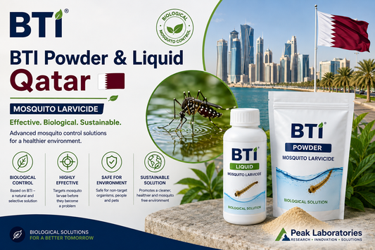 BTI Powder & Liquid in Qatar | Biological Mosquito Control