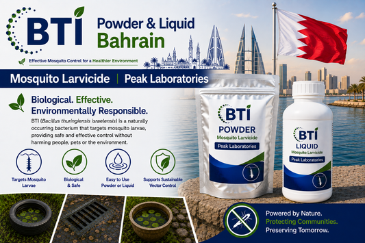 BTI Powder & Liquid in Bahrain | Biological Mosquito Control