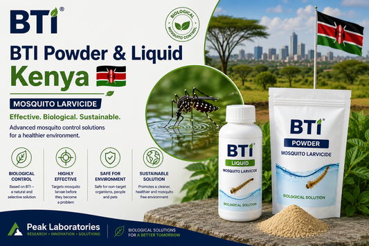 BTI Powder & Liquid in Kenya | Biological Mosquito Control