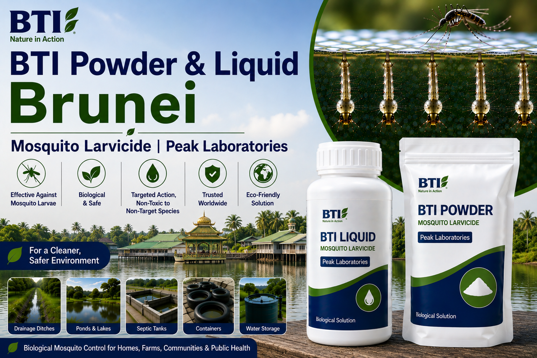 BTI Powder & Liquid in Brunei | Biological Mosquito Control