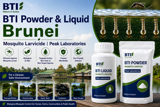 BTI Powder & Liquid in Brunei | Biological Mosquito Control