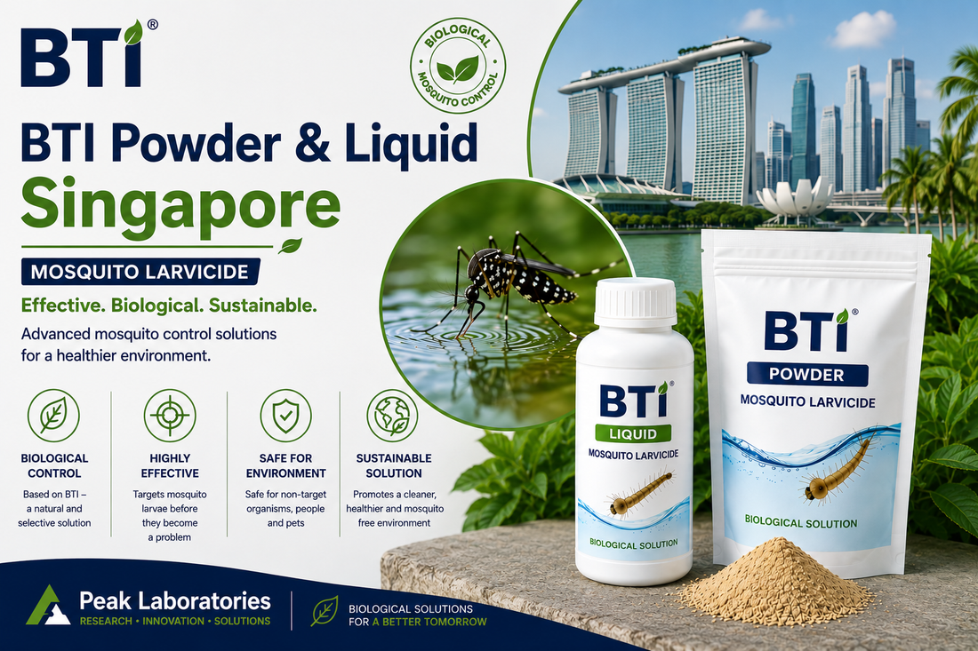 BTI Powder & Liquid in Singapore | Biological Mosquito Control