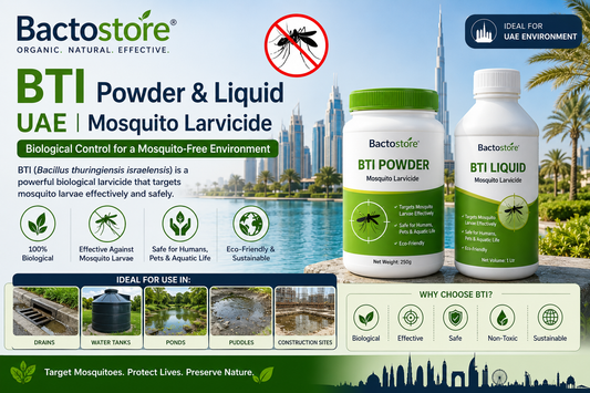 BTI Powder & Liquid in UAE | Biological Mosquito Larvae Control