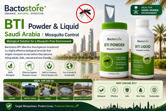 BTI Powder & Liquid in Saudi Arabia | Biological Mosquito Larvae Control