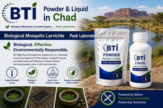 BTI Powder & Liquid Chad | Biological Mosquito Larvicide Supplier & Exporter