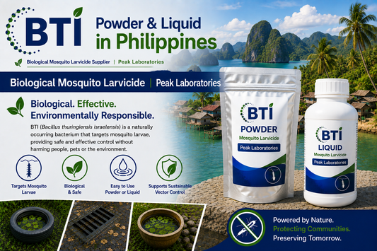 BTI Powder & Liquid in Philippines | Biological Mosquito Larvicide Supplier