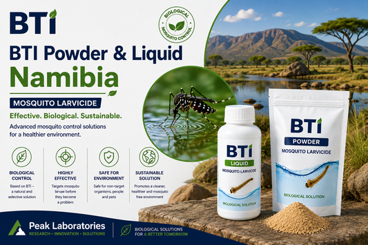 BTI Powder & Liquid Namibia | Biological Mosquito Larvicide & Vector Control