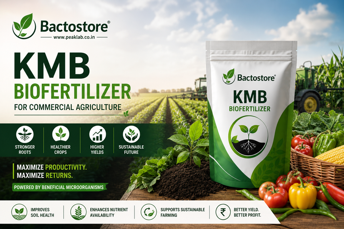 KMB biofertilizer for commercial agriculture