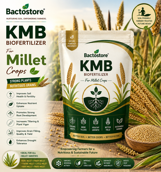 KMB biofertilizer for millet crops
