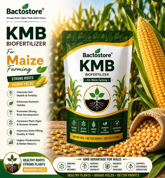 KMB biofertilizer for maize farming