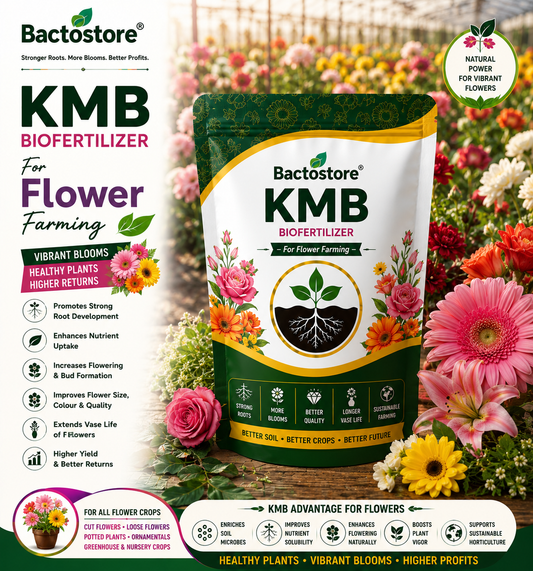 KMB biofertilizer for flower farming