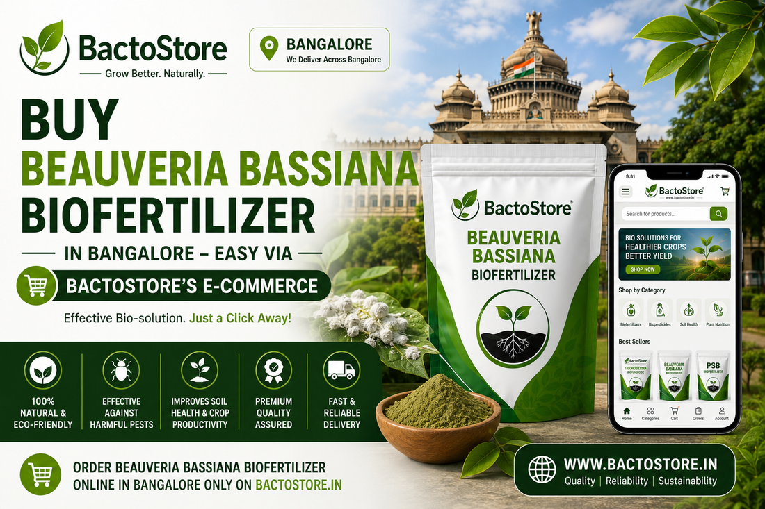 Buy Beauveria bassiana biofertilizer in Bangalore – Organic Pest Control, Delivered to Your Door