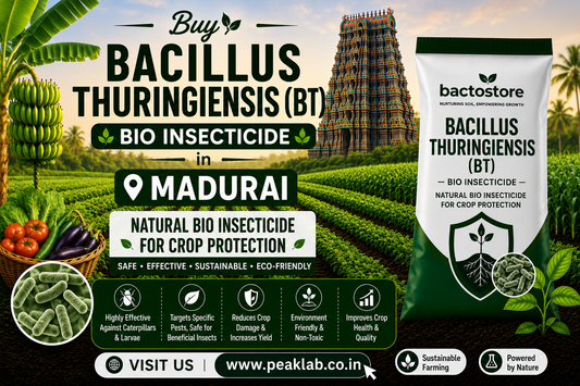 Buy Bacillus Thuringiensis (BT) in Madurai – Natural Bio Insecticide for Crop Protection