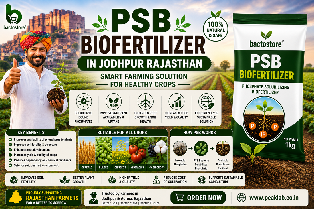 PSB Biofertilizer in Jodhpur Rajasthan – Smart Farming Solution for Healthy Crops