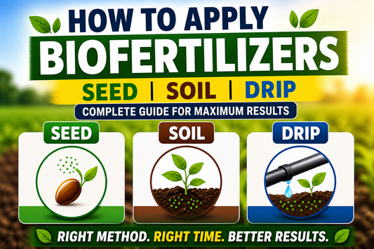 How to Apply Biofertilizers (Seed, Soil, Drip): Complete Guide for Maximum Results