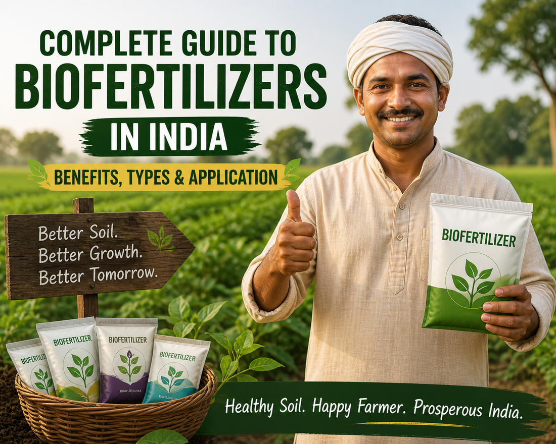 Complete Guide to Biofertilizers in India: Benefits, Types &amp; Application