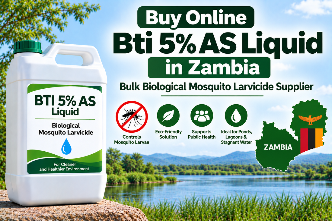 Buy Online Bti 5% AS Liquid in Zambia | Bulk Biological Mosquito Larvicide Supplier