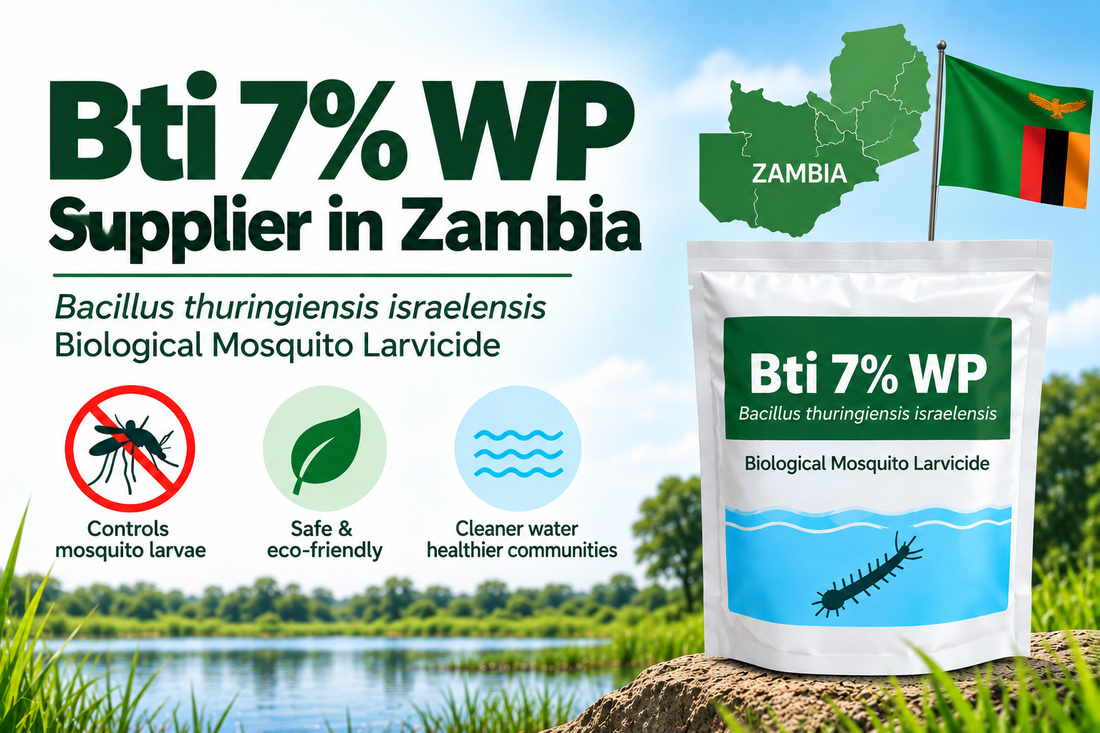 Bti 7% WP Supplier in Zambia | Biological Mosquito Larvicide