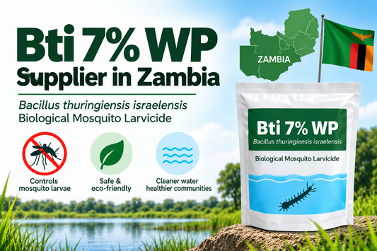 Bti 7% WP Supplier in Zambia | Biological Mosquito Larvicide