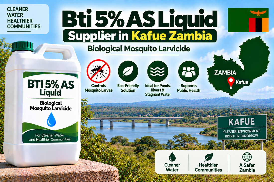 Bti 5% AS Liquid Supplier in Kafue Zambia | Biological Mosquito Larvicide