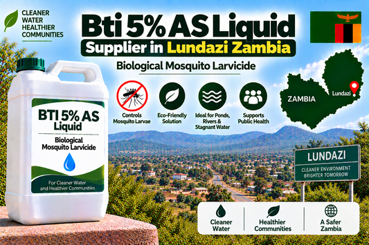 Bti 5% AS Liquid Supplier in Lundazi Zambia | Biological Mosquito Larvicide