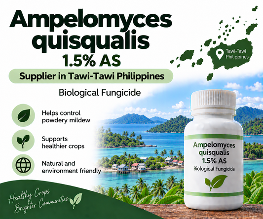 Ampelomyces quisqualis 1.5% AS Supplier in Tawi-Tawi Philippines | Biological Fungicide