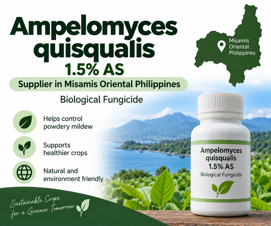 Ampelomyces quisqualis 1.5% AS Supplier in Misamis Oriental Philippines | Biological Fungicide
