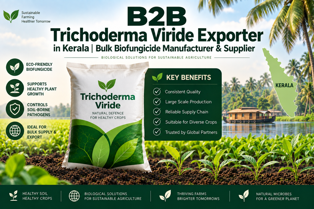 B2B Trichoderma Viride Exporter in Kerala | Bulk Biofungicide Manufacturer & Supplier