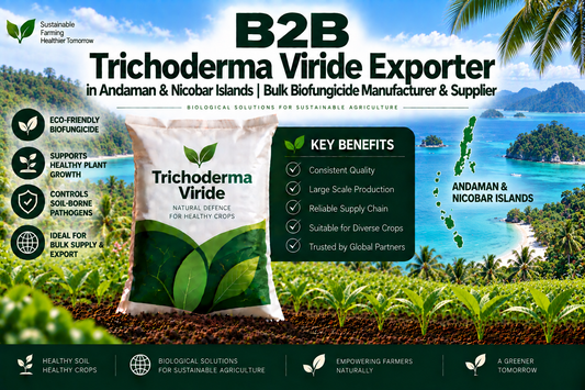 B2B Trichoderma Viride Exporter in Andaman & Nicobar Islands | Bulk Biofungicide Manufacturer & Supplier