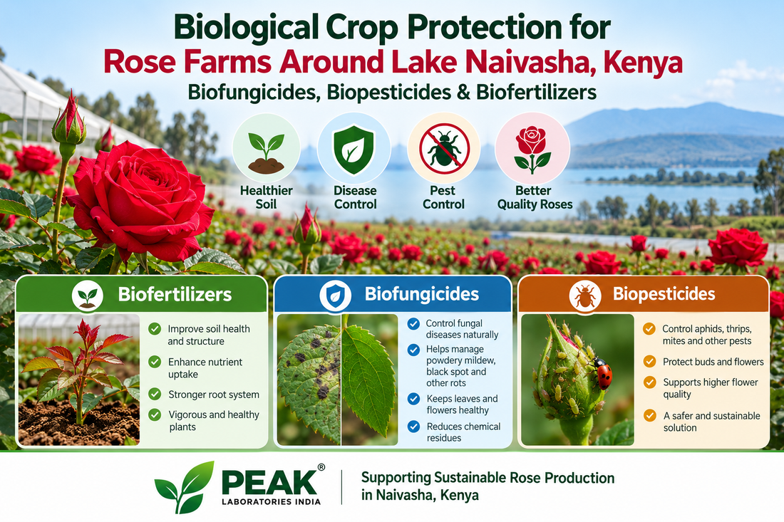 Biological Crop Protection for Rose Farms Around Lake Naivasha, Kenya | Biofungicides, Biopesticides & Biofertilizers