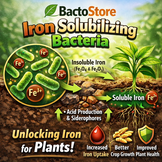 Iron Solubilizing Bacteria: The Secret Weapon for Healthier Crops & Higher Yields