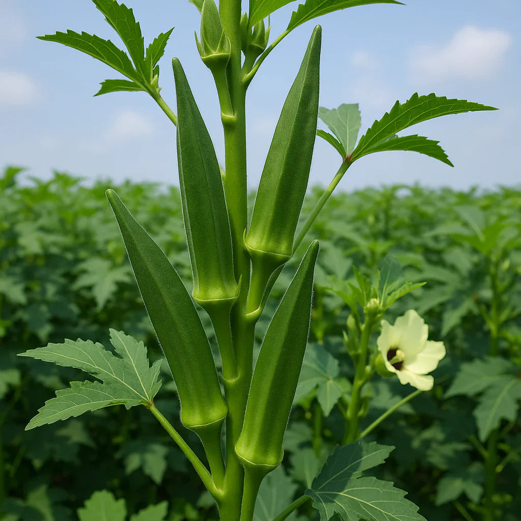 Trichoderma Pseudomonas Bacillus for Okra