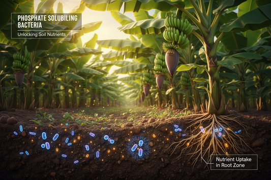 PSB (Phosphate Solubilizing Bacteria) for Banana