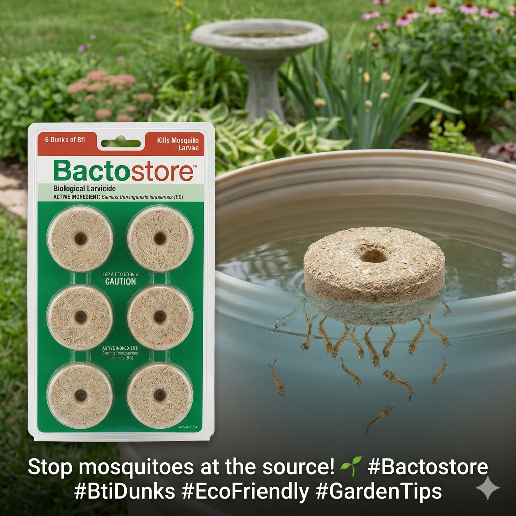 How to Use Mosquito Dunks for Water Tanks (BTI Guide)